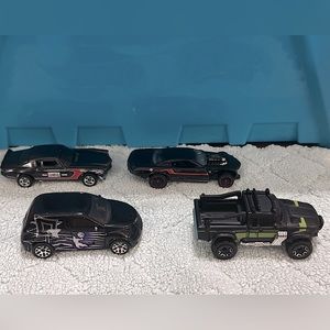 Hot wheels cars bundle BLACK